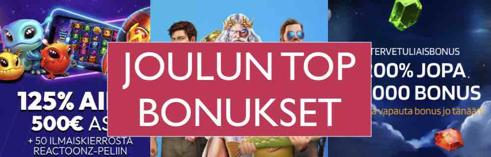 The best Christmas bonuses: five new and exciting offers