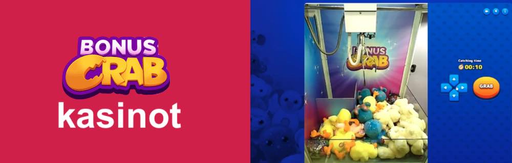 Bonus Crab -casinos: a bucket full of bonuses