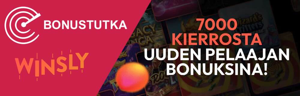 Bonus alert: 7000 cash spins at Winsly